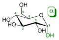 α-D-glucopyranose