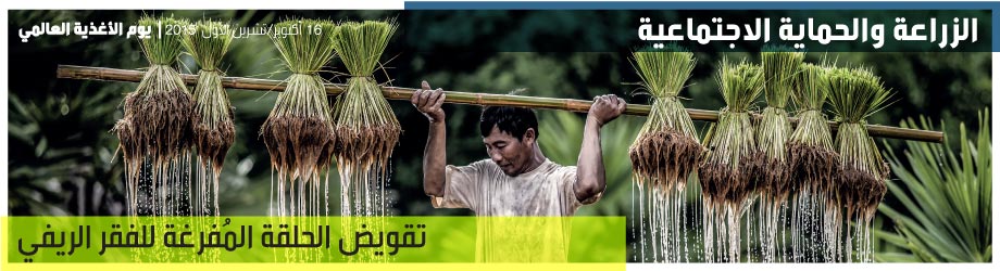 ملصق توضيحي ليوم الأغذية العالمي لعام 2015