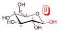 β-D-glucopyranose