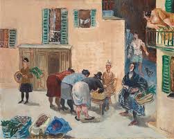 السوق، 1928.