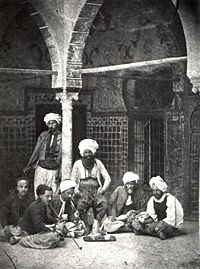 مقهى مقدسي سنة 1858