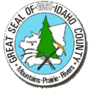 الختم الرسمي لـ Idaho County