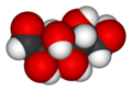 Chain form: space-filling model