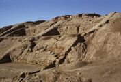 The temple and fortress of Surkh Kotal