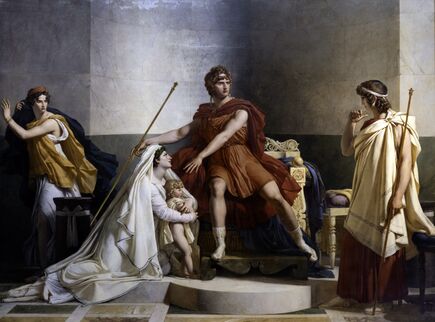 Andromache and Pyrrhus (1810) Louvre
