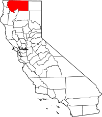 الموقع في ولاية كاليفورنيا