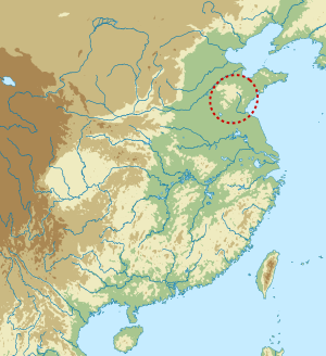 Dawenkou map.svg