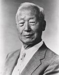 Syngman Rhee, first president of South Korea; Columbian College, '07