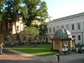 The UCL Quad, part of the main campus, in front of the UCL Main Building