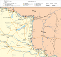 Pannonia with Constantine I "limes" in 330 AD