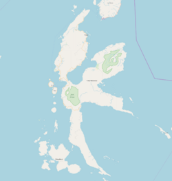 تيدورى is located in Halmahera