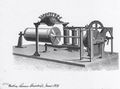 The Hansen Writing Ball, invented in 1865. This model is from 1870