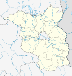 پوتسدام Potsdam is located in Brandenburg