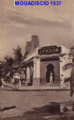The first cinema opened in Mogadiscio