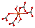 Coordination environment of copper 1