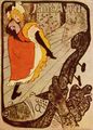 Henri de Toulouse-Lautrec was extremely fond of orange, the colour of amusement.