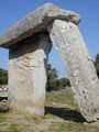 This is a taula from the site of Talatí de Dalt about 4km west of Maó.
