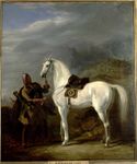 A Painting from 1843 of an Adyghe warrior by Sir William Allan