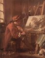 Autoportrait dans son atelier