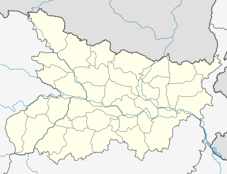 ملف:India Bihar location map.svg