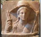 Relief of Isis, holding grain