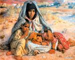 امرأة جزائرية.