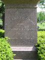 Detail of the Fillmore obelisk in Buffalo.
