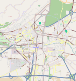 محاولة اغتيال حافظ الأسد، يونيو 1980 is located in Damascus