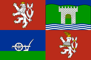 Flag of Usti nad Labem Region.svg