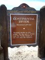 Divide on US 550 in نيو مكسيكو.