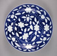 High-quality plate, Yongzheng reign, (1722-1735)