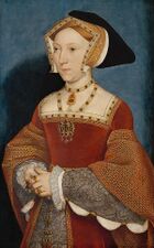 Portrait of Jane Seymour, c. 1537. Oil and tempera on oak, Kunsthistorisches Museum, Vienna.