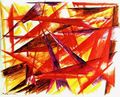 Larionov rayonista műve (1913)
