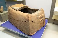 Pre-Dynastic model house, El-Amra, Naqada IIC until 3200 BCE, British Museum EA35505