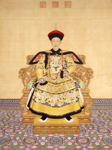 ملف:清 郎世宁绘《清高宗乾隆帝朝服像》.jpg