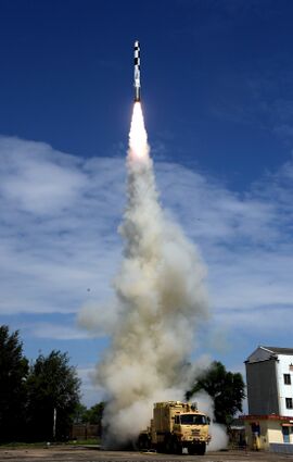 BrahMos supersonic cruise missile successfully test-fired from the Integrated Test Range, at Chandipur on 30 September 2019.jpg