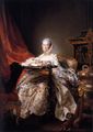 Portrait by François-Hubert Drouais, 1763-64, finished after her death