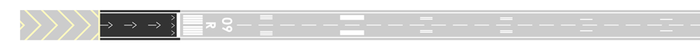 Runway diagram, Displaced threshold.png