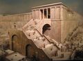Proposed reconstruction of Robinson's Arch