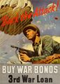 George Schreiber poster for the Third War Loan Drive (September 9 – October 1, 1943)