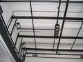 Ceiling with light fixtures for stage