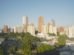 Torres al norte de Barranquilla.