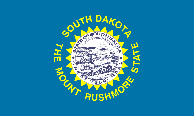 ملف:Flag of South Dakota.svg