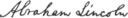 Cursive signature in ink