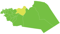 موقع ناحية جب الجراح في محافظة حمص