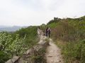 Mutianyu Great Wall, China. This is atop the wall on a section that has not been restored.