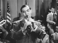 Benny Goodman performing in 1943 Stage Door Canteen