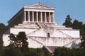 Walhalla temple in Donaustauf near Regensburg