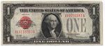A 1928 United States one-dollar bill. Note it is identified as a "United States Note" rather than a Federal Reserve Note.