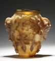 The "Rubens Vase" (Byzantine Empire). Carved in high relief from a single piece of agate, most likely created in an imperial workshop for a Byzantine emperor